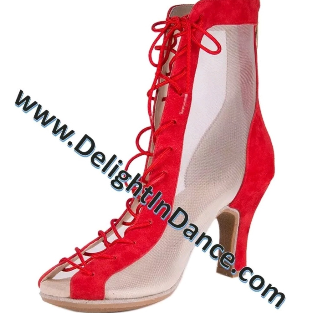 Elegance Dance Shoe Boot GODIVA CHIC ballroom NIB